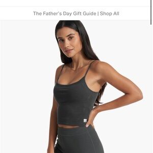 Vuori Dark Gray Tank Top
